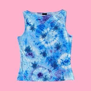 2000’s Xhilaration Stretchy Tie Dye Tank